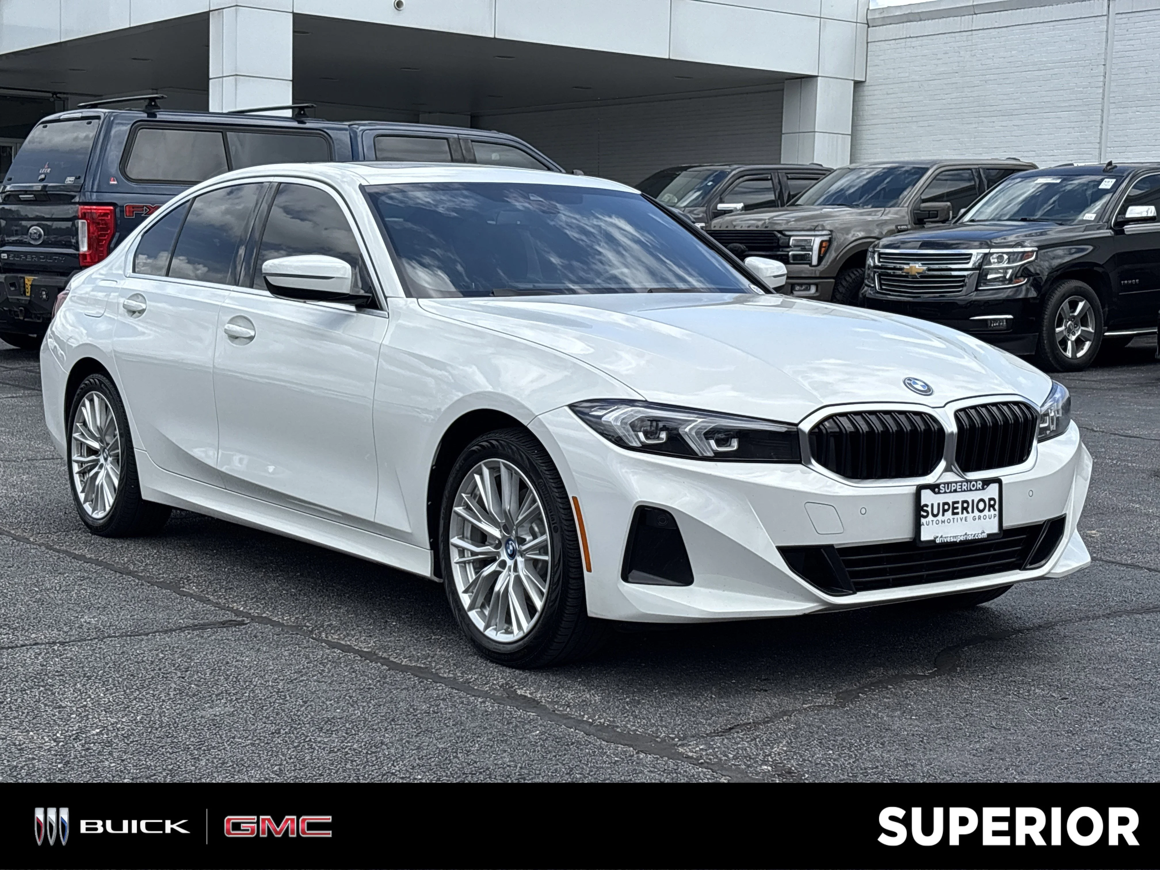 Used 2024 Mineral White Metallic BMW 330e xDrive Plug-in Hybrid image 1