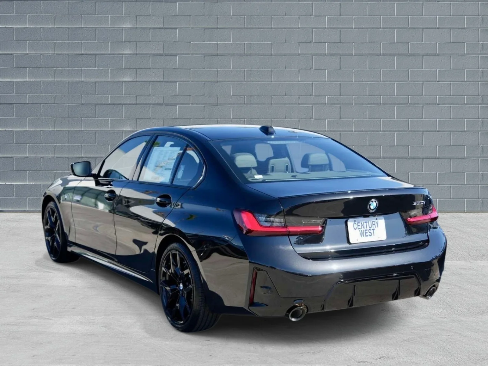 New 2026 Black Sapphire Metallic BMW 330i image 3