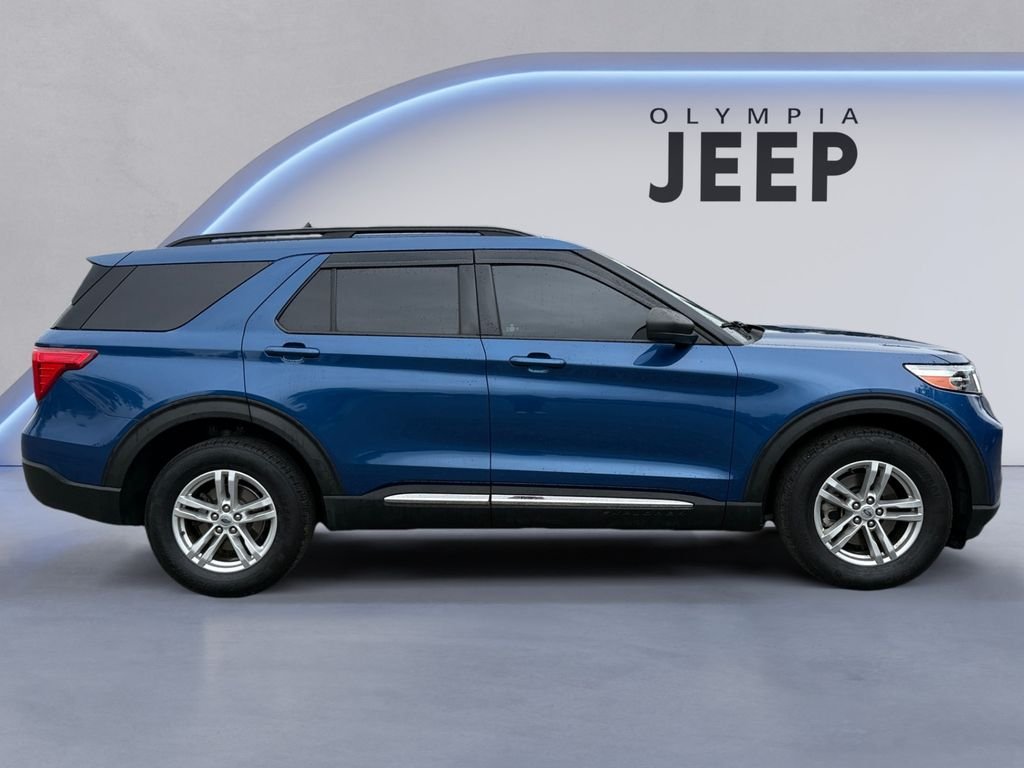 Used 2021 Blue Ford XLT image 7