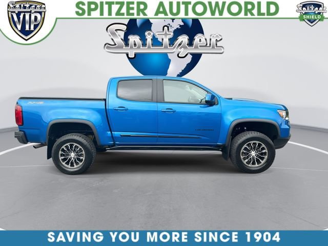 Certified Used 2021 BRIGHT BLUE METALLIC Chevrolet 4WD ZR2 image 9