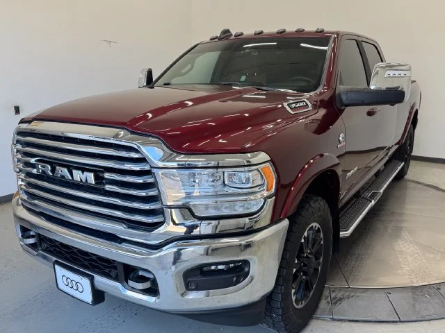 Used 2024 Delmonico Red Pearlcoat Ram Limited Longhorn image 3
