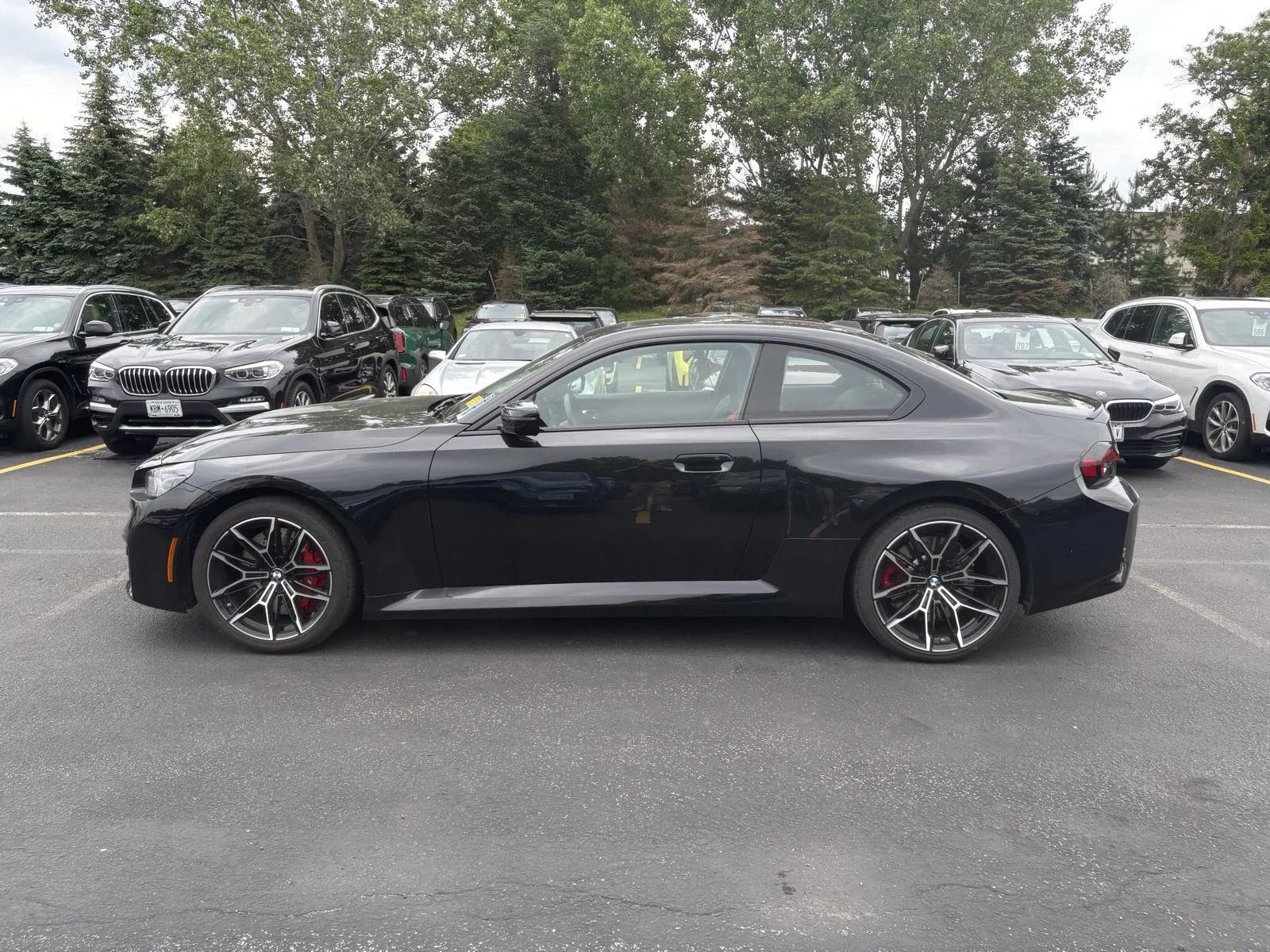Used 2024 Black Sapphire Metallic BMW M2 Base image 4