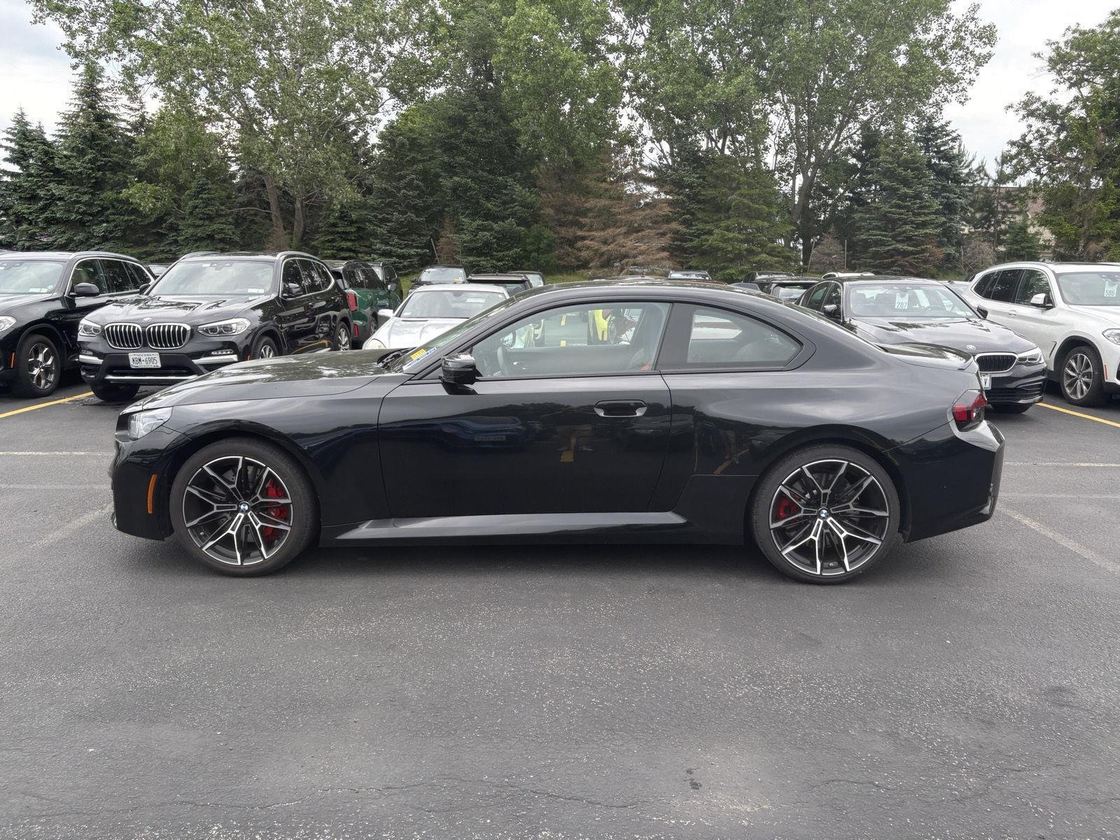 Certified Used 2024 Black Sapphire Metallic BMW M2 Base image 4