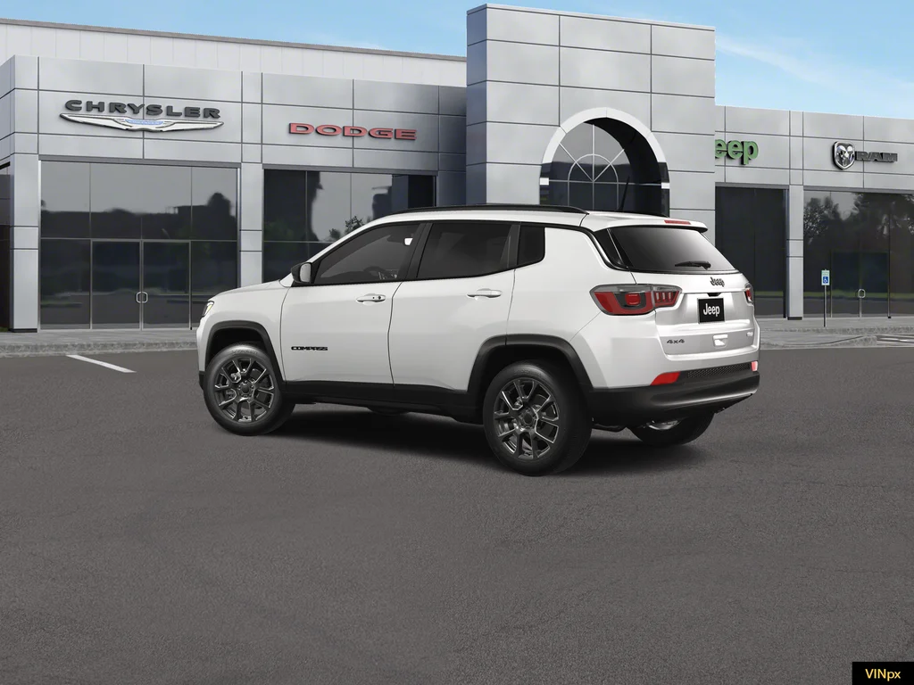 New 2026 Bright White Clear-Coat Exterior Paint Jeep Latitude image 3