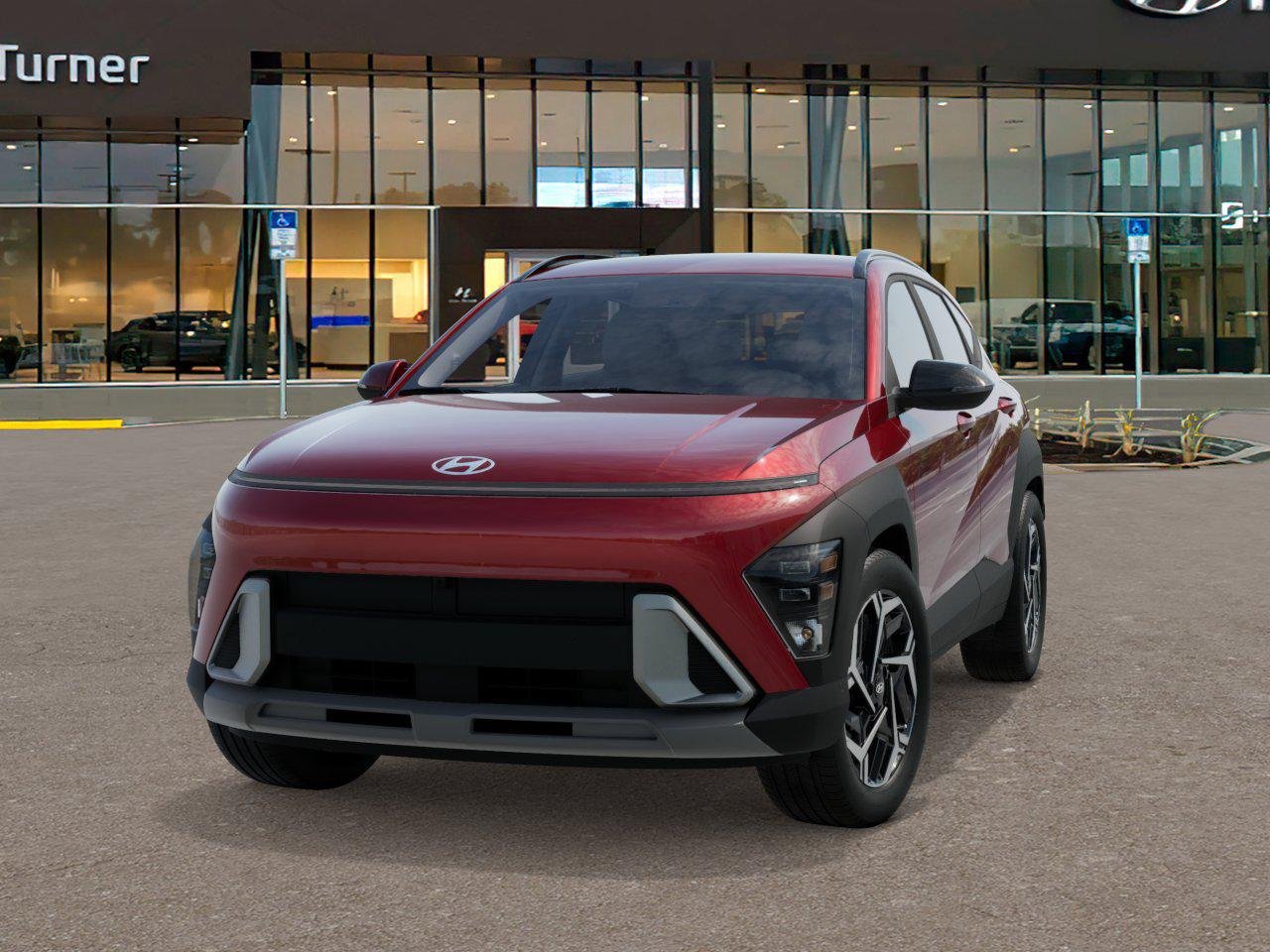 New 2027 Ultimate Red Metallic Hyundai SEL Premium FWD image 6