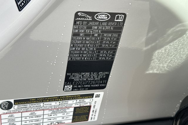 New 2026 Borasco Grey Land Rover X-Dynamic SE image 27