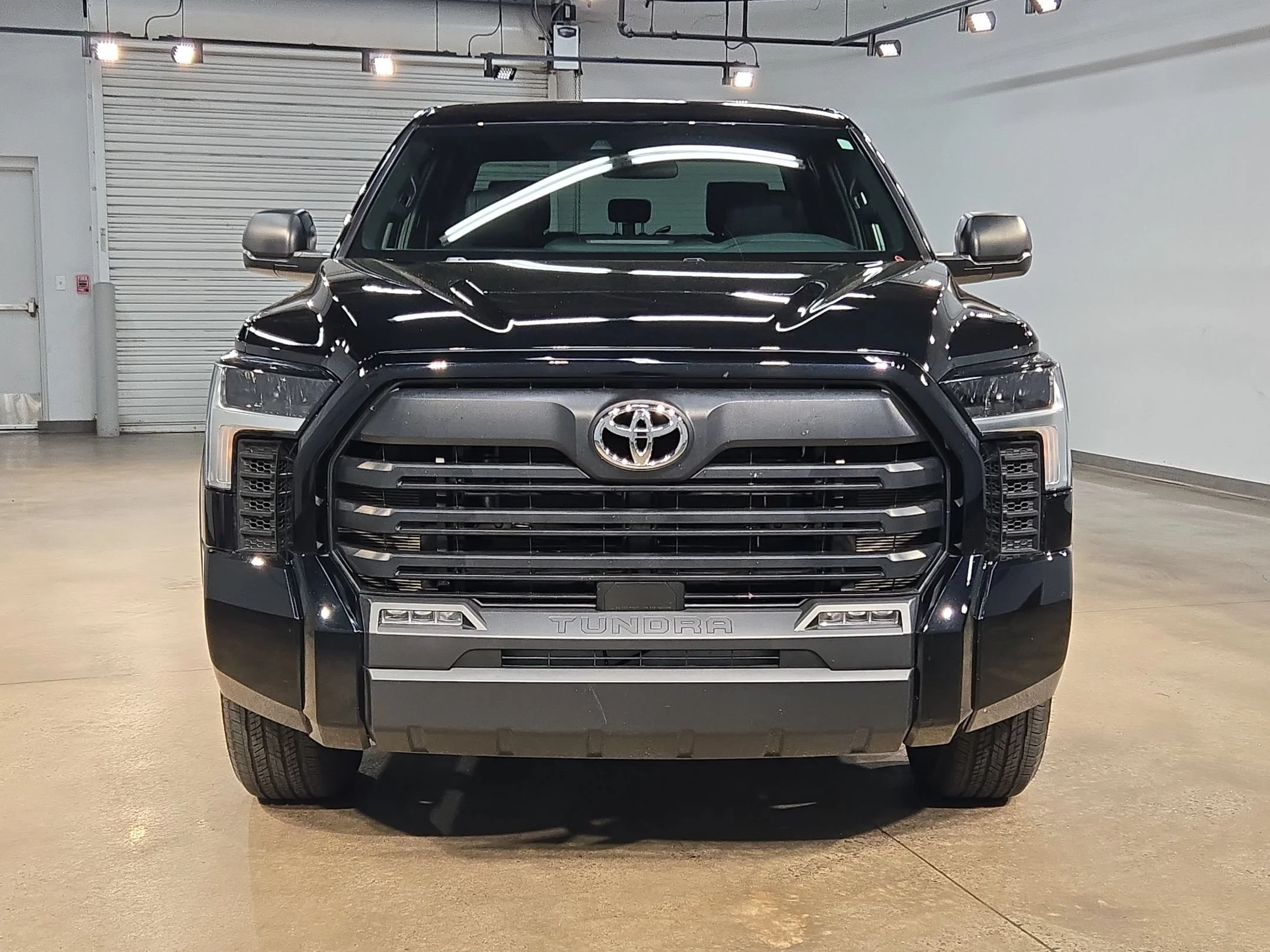 Certified Used 2025 Midnight Black Metallic Toyota SR5 image 2