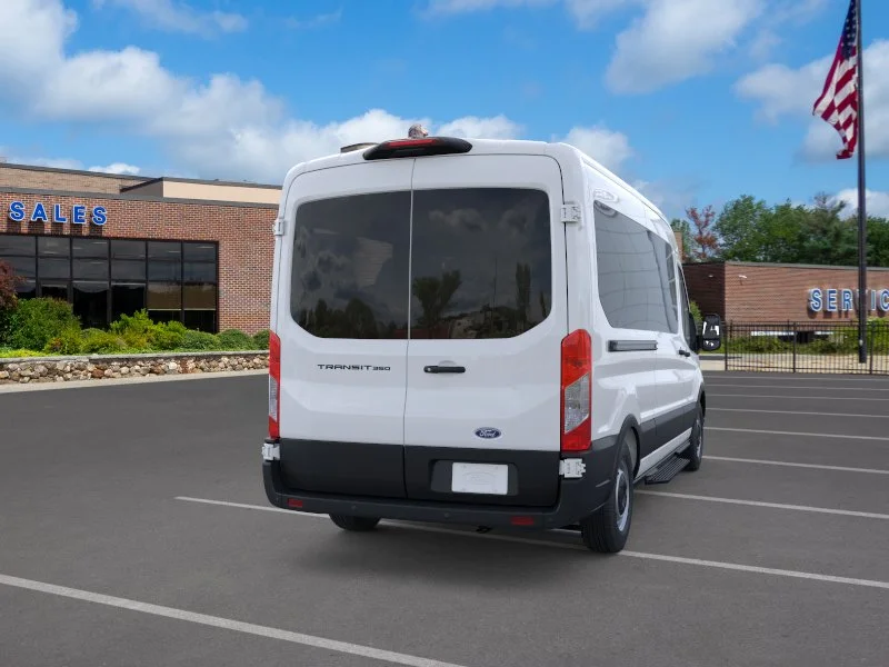 New 2026 Oxford White Ford Passenger Van XL image 8