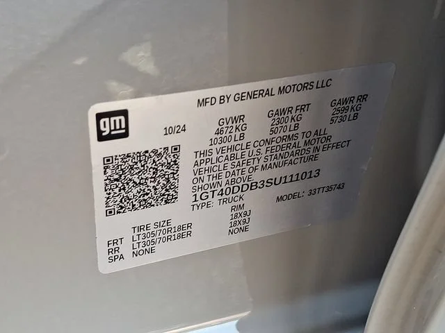 New 2025 Meteorite Metallic (Grey) GMC 3X image 22