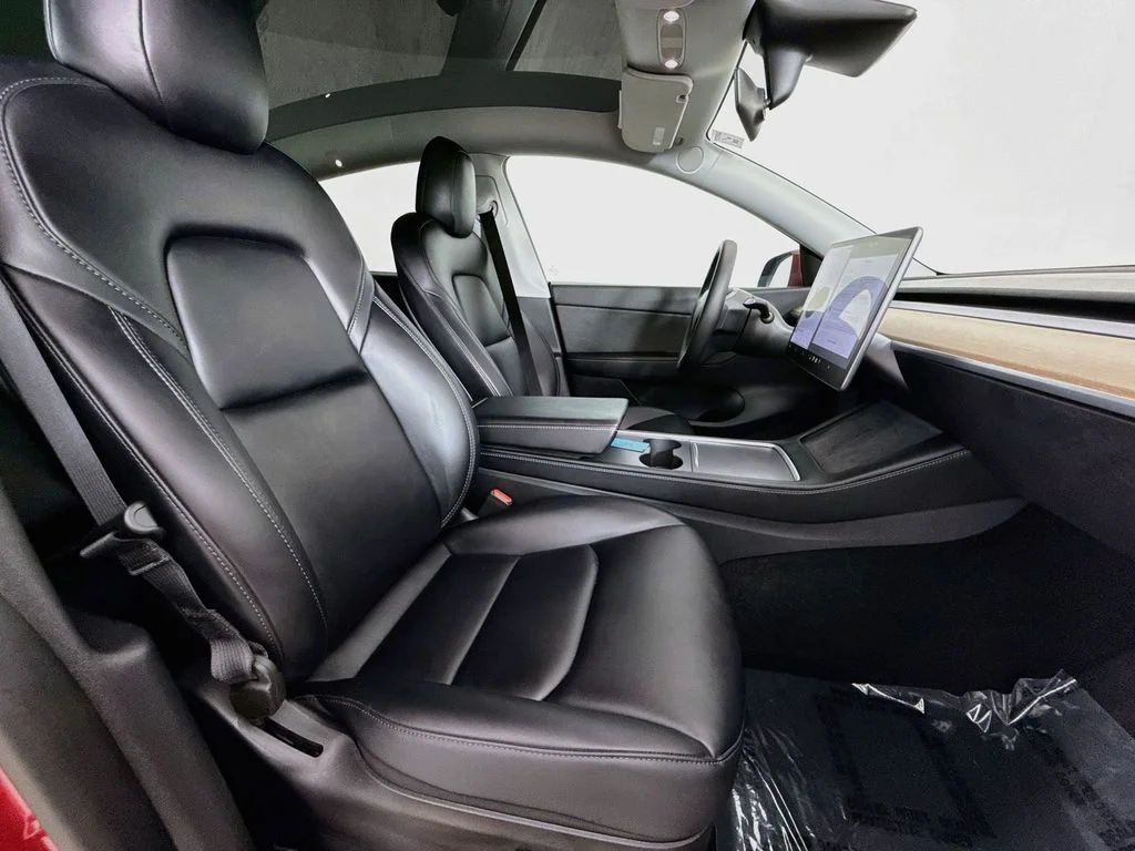 Used 2022 Red Tesla Performance image 29