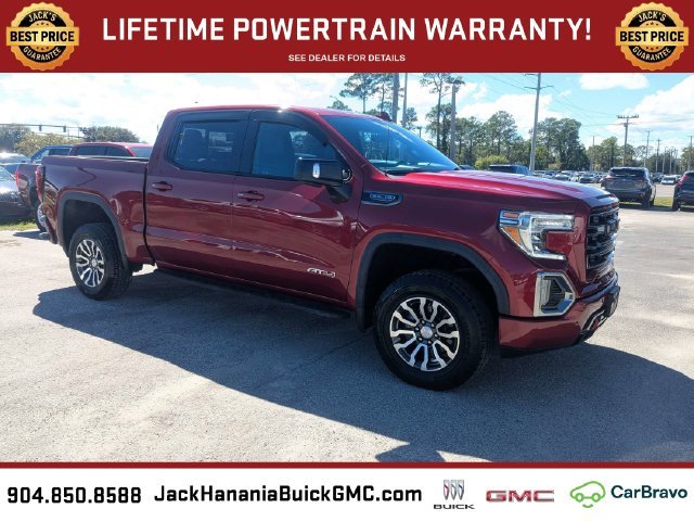 Used 2021 Red GMC AT4 image 1