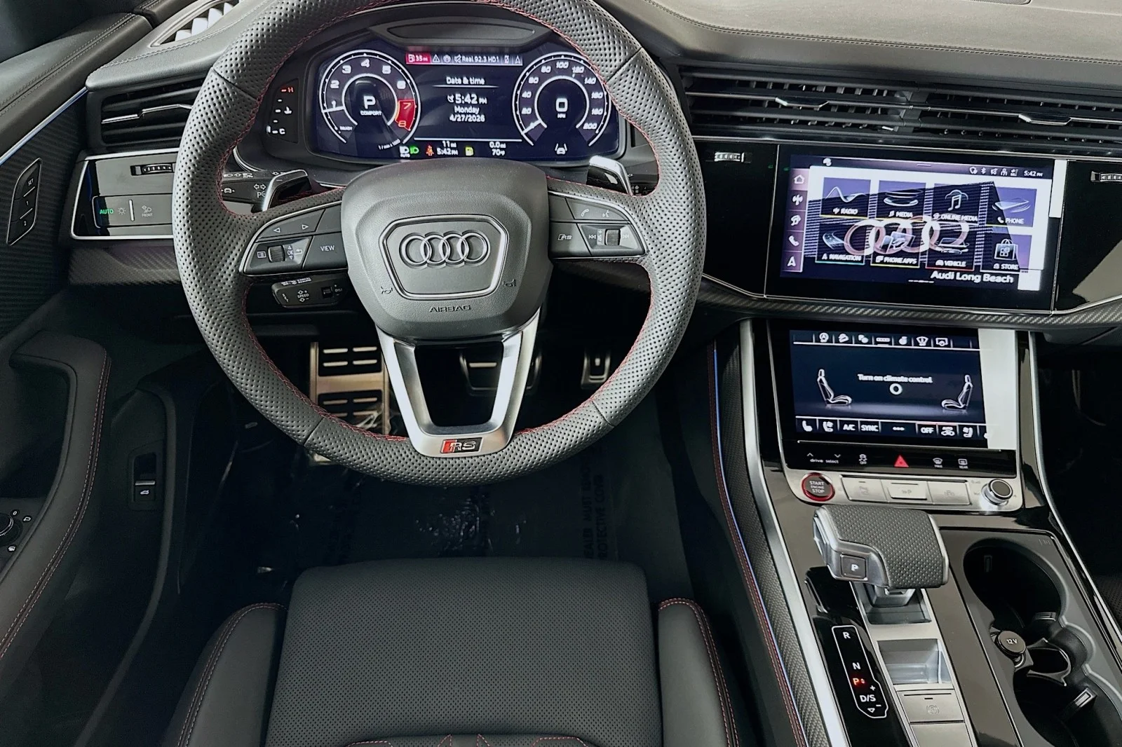 New 2026 Mythos Black Metallic Audi performance image 5