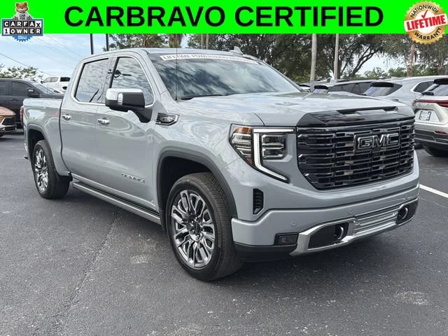 Certified Used 2025 Thunderstorm Gray GMC Denali Ultimate image 2