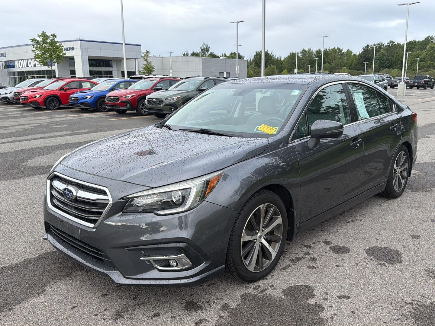 Used 2019 Magnetite Gray Metallic Subaru Limited image 8