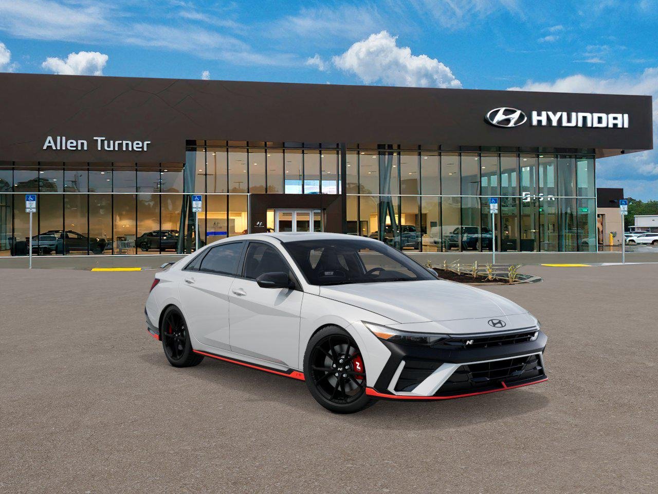New 2026 Atlas White Hyundai Sedan image 2