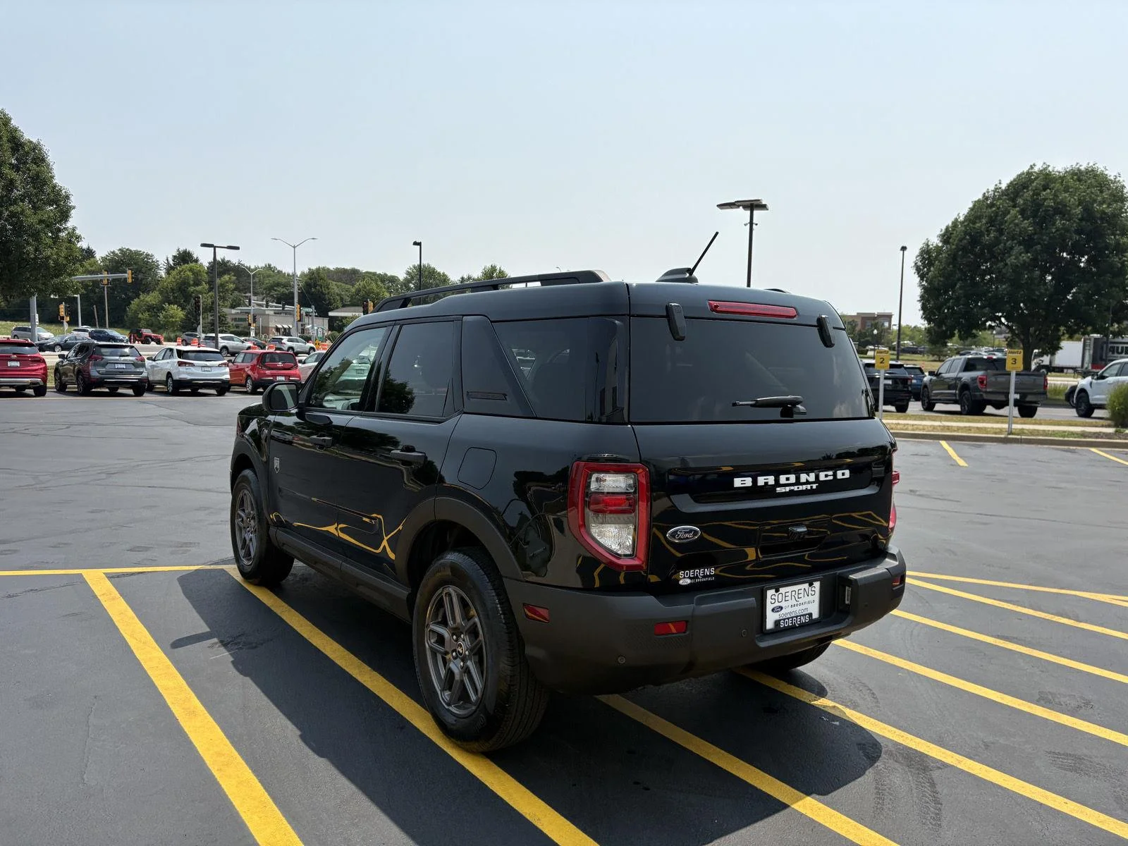 Used 2025 Shadow Black Ford Big Bend image 4