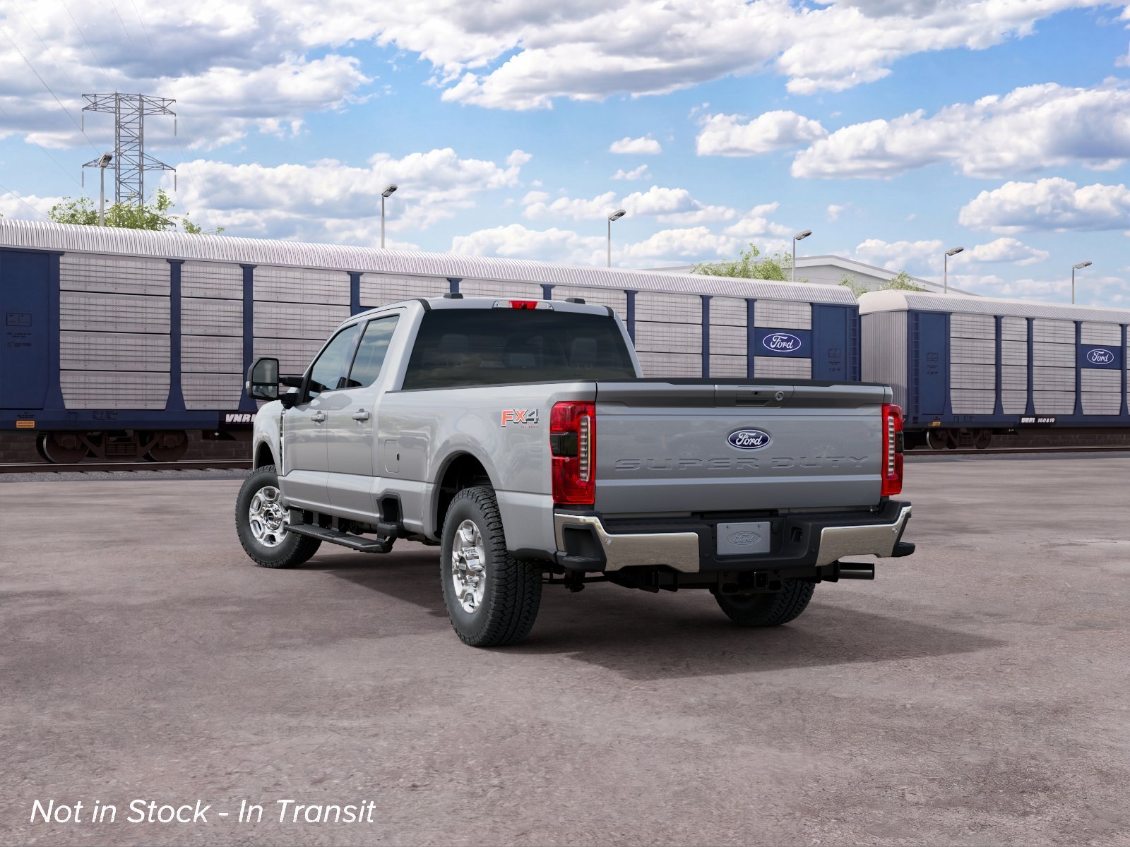 New 2027 Iconic Silver Metallic Ford F-350® XLT image 8