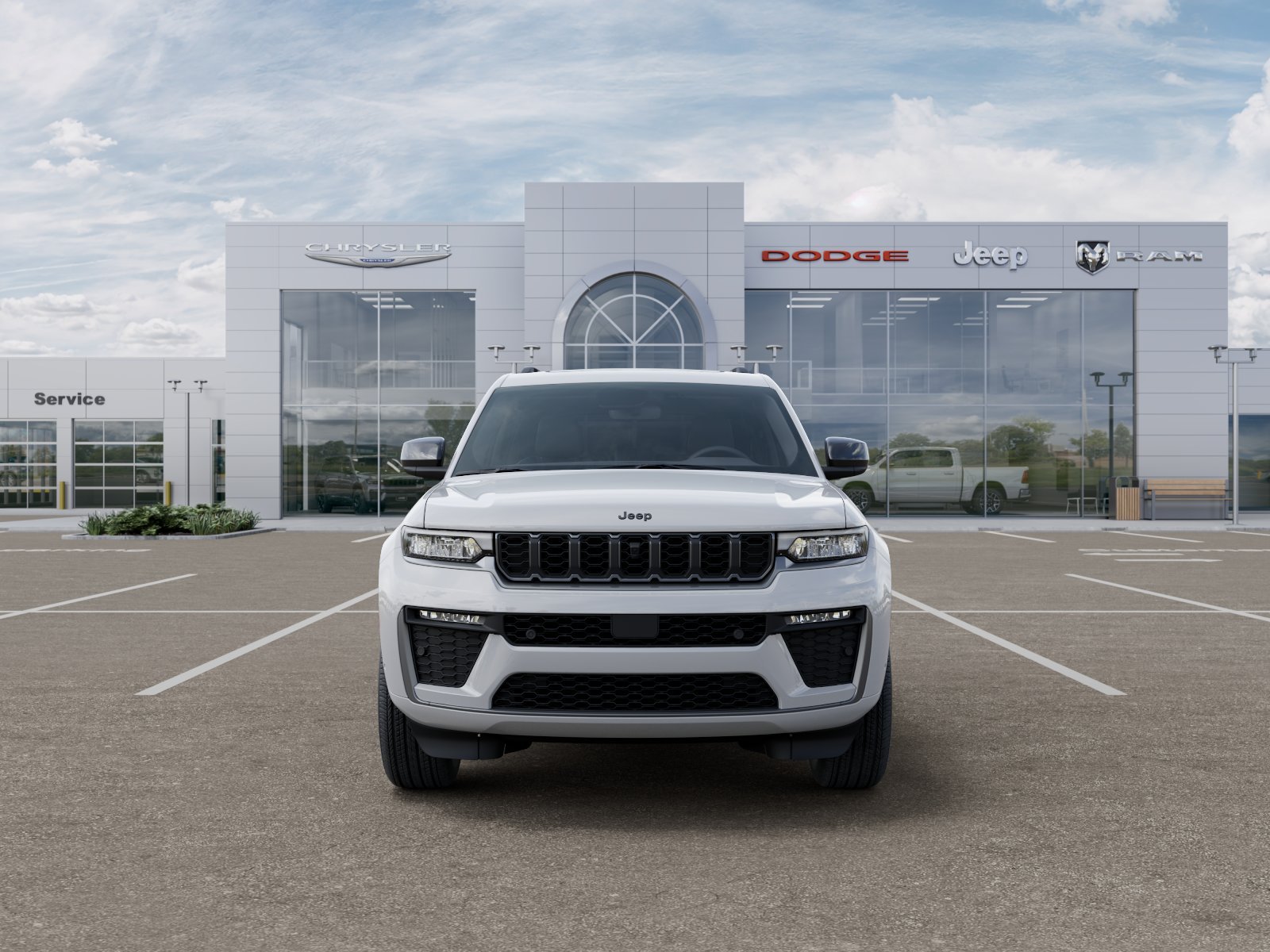 New 2026 Bright White Clear-Coat Exterior Paint Jeep Limited Reserve image 47