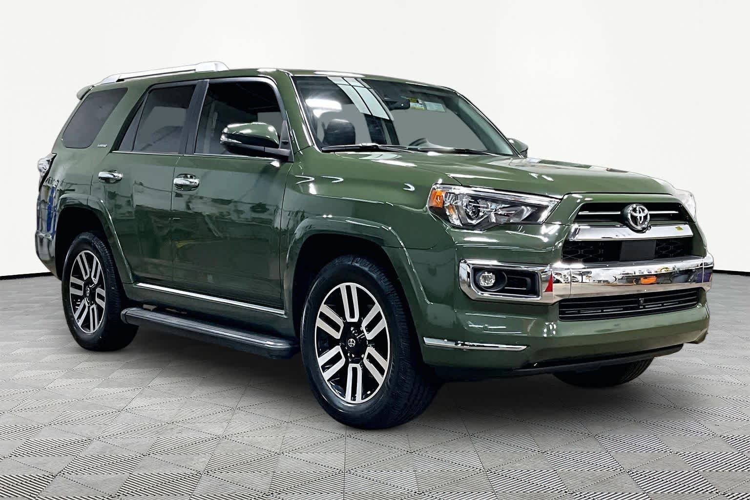 Used 2022 Army Green Toyota Limited image 3
