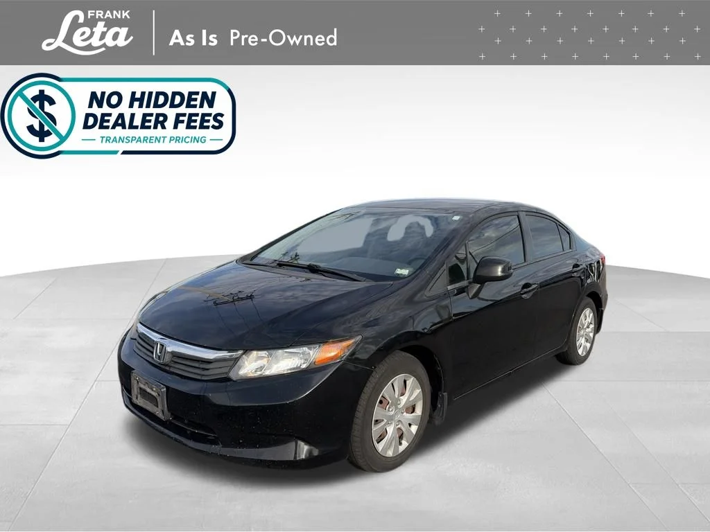 Used 2012 Black Honda LX image 1
