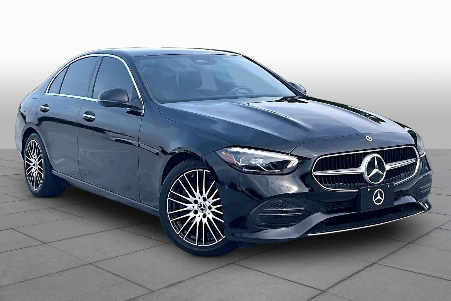 Used 2024 Obsidian Black Metallic Mercedes-Benz C 300 image 3