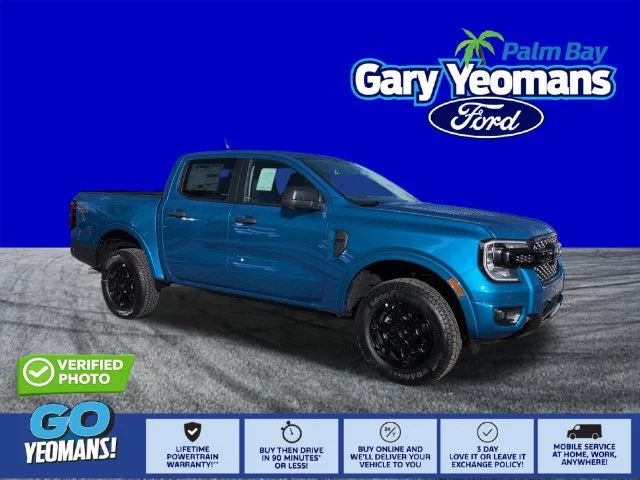 New 2026 Velocity Blue Metallic Ford XLT image 1