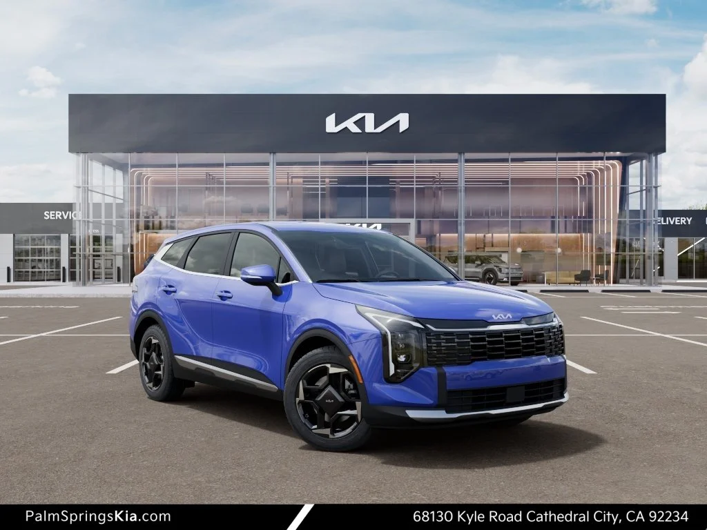 New 2027 Blue Kia EX image 1