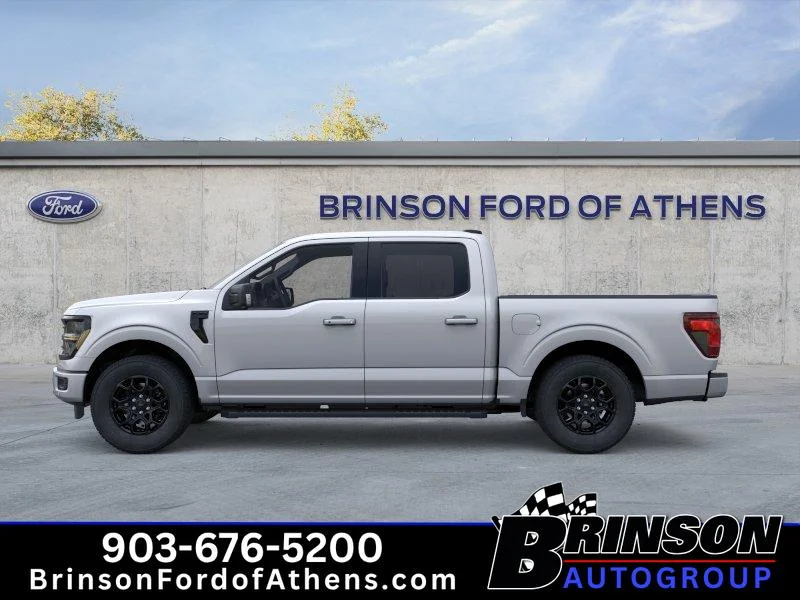 New 2026 Iconic Silver Metallic Ford XLT image 3