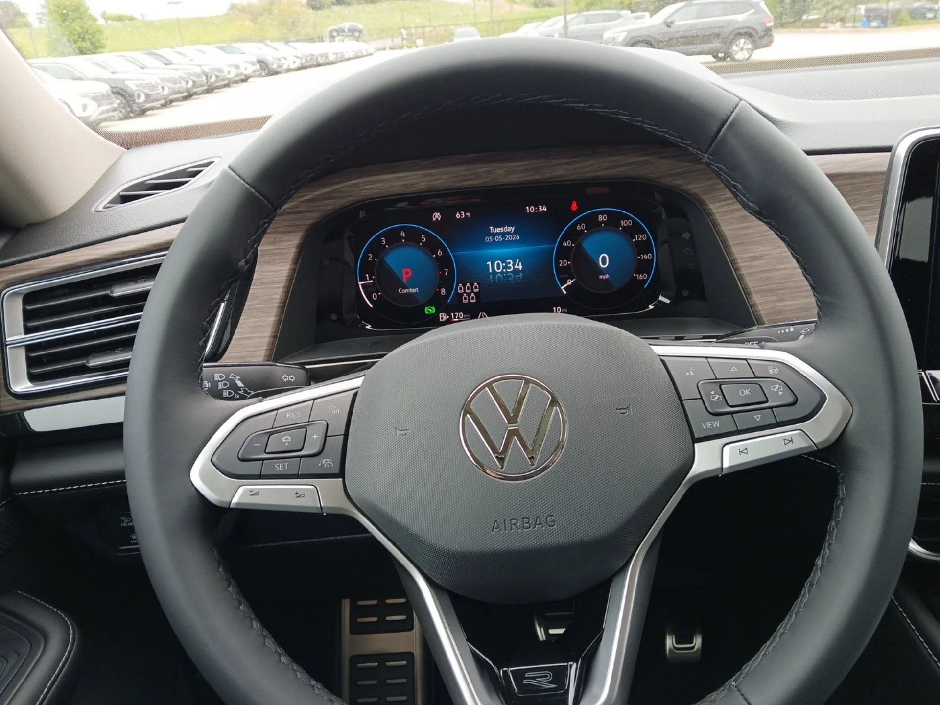 New 2026 Avocado Green Pearl Volkswagen 2.0T SEL Premium R-Line image 11
