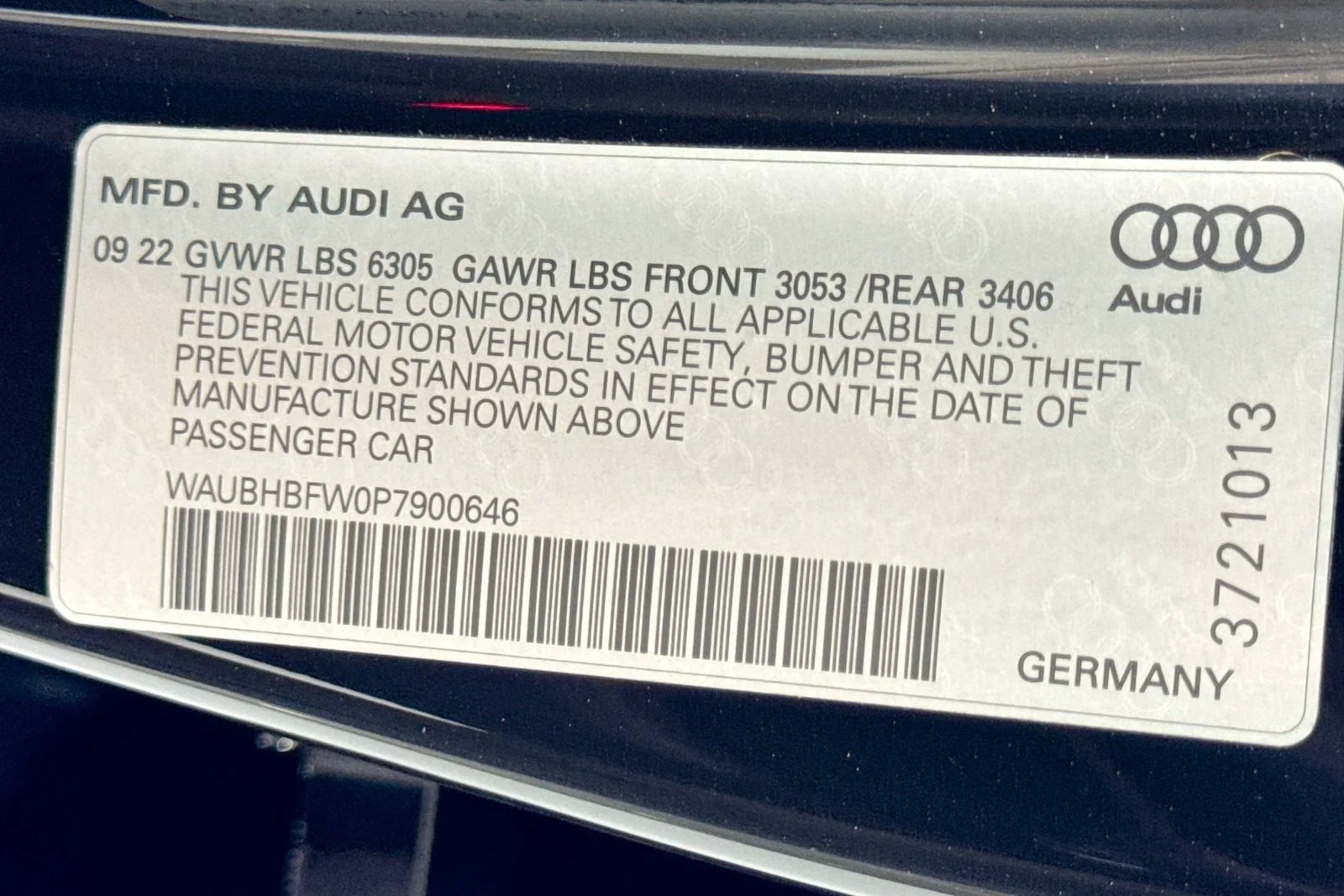 Used 2023 Black Audi  image 30