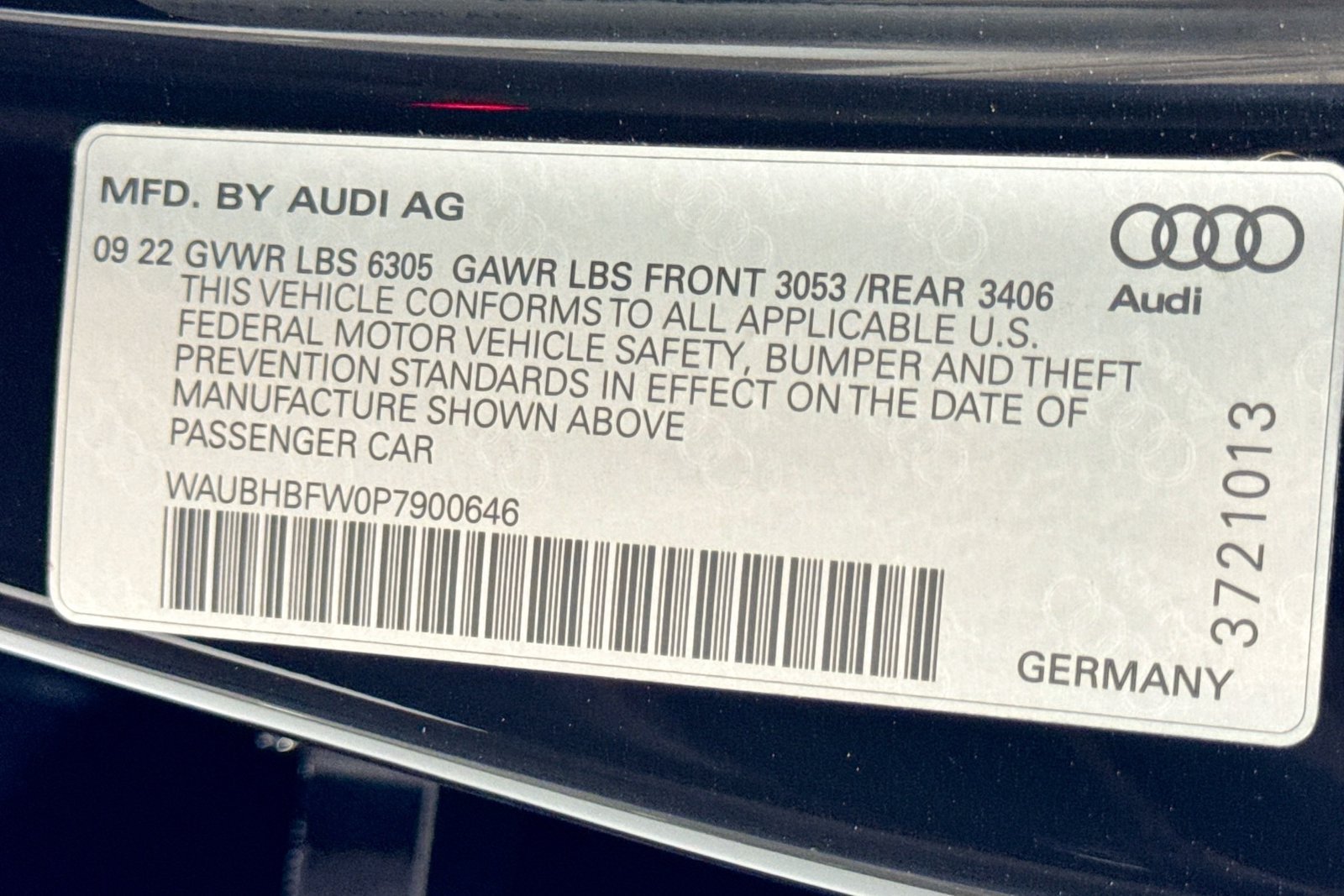 Used 2023 Black Audi  image 30
