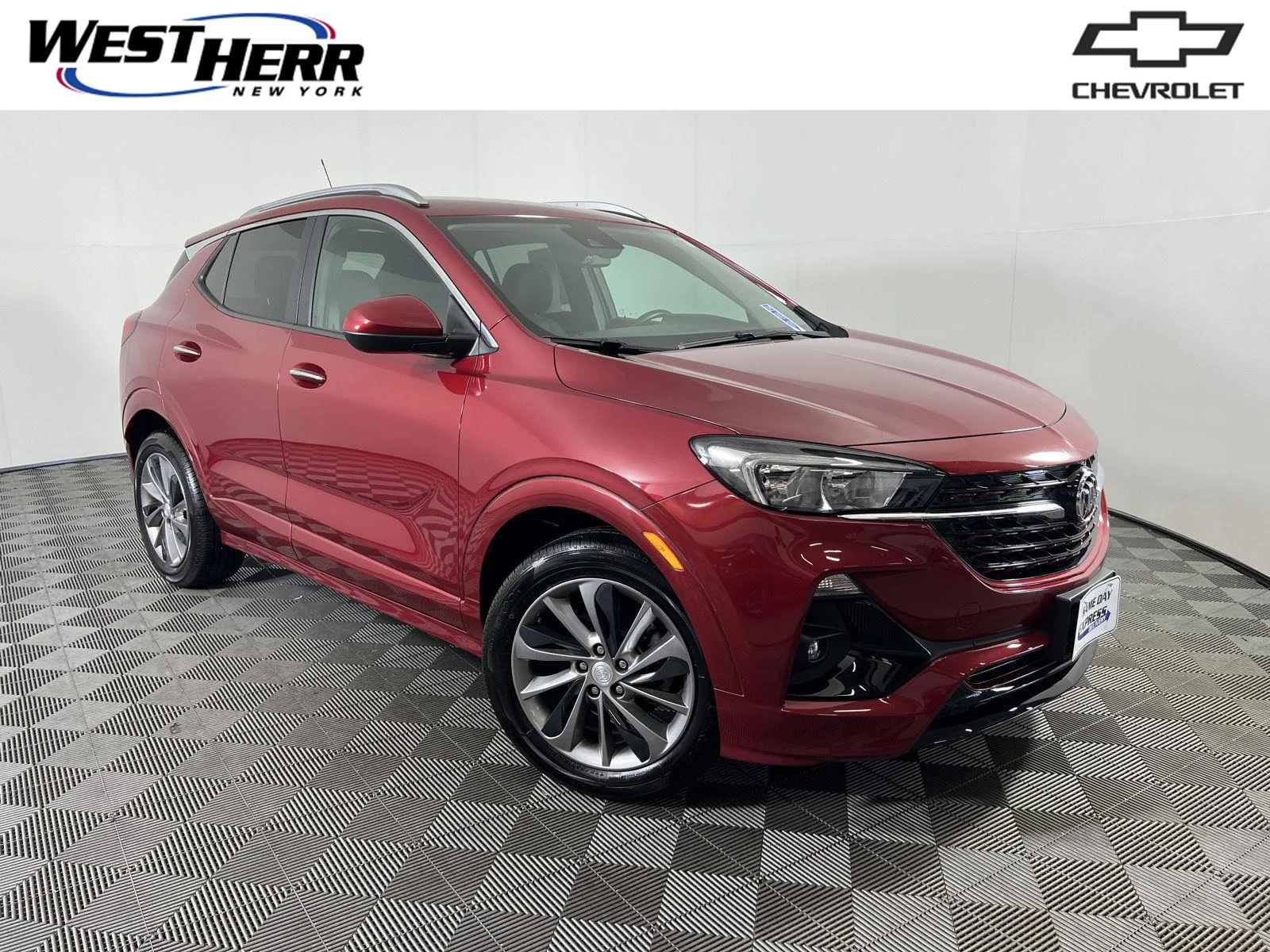 Used 2020 CHILI RED METALLIC Buick Preferred image 1