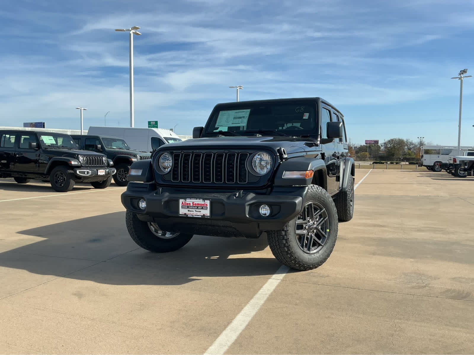 New 2026 Black Clear-Coat Exterior Paint Jeep Sport S image 2