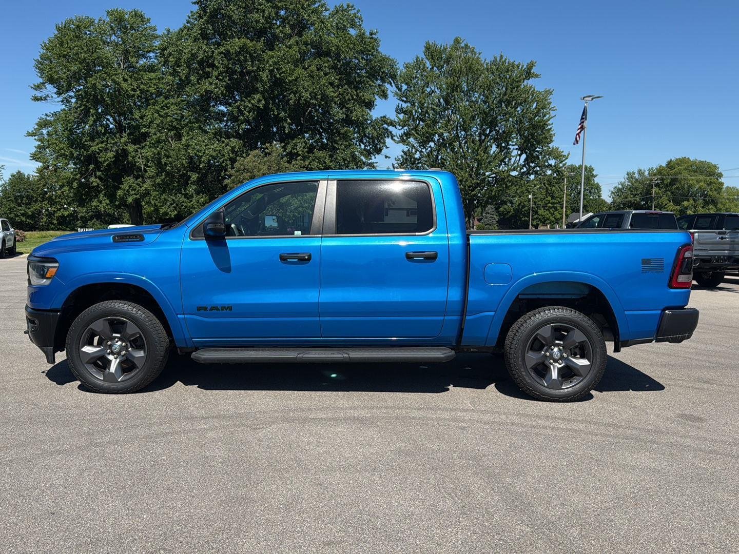 Used 2023 Hydro Blue Pearlcoat Ram Big Horn image 7