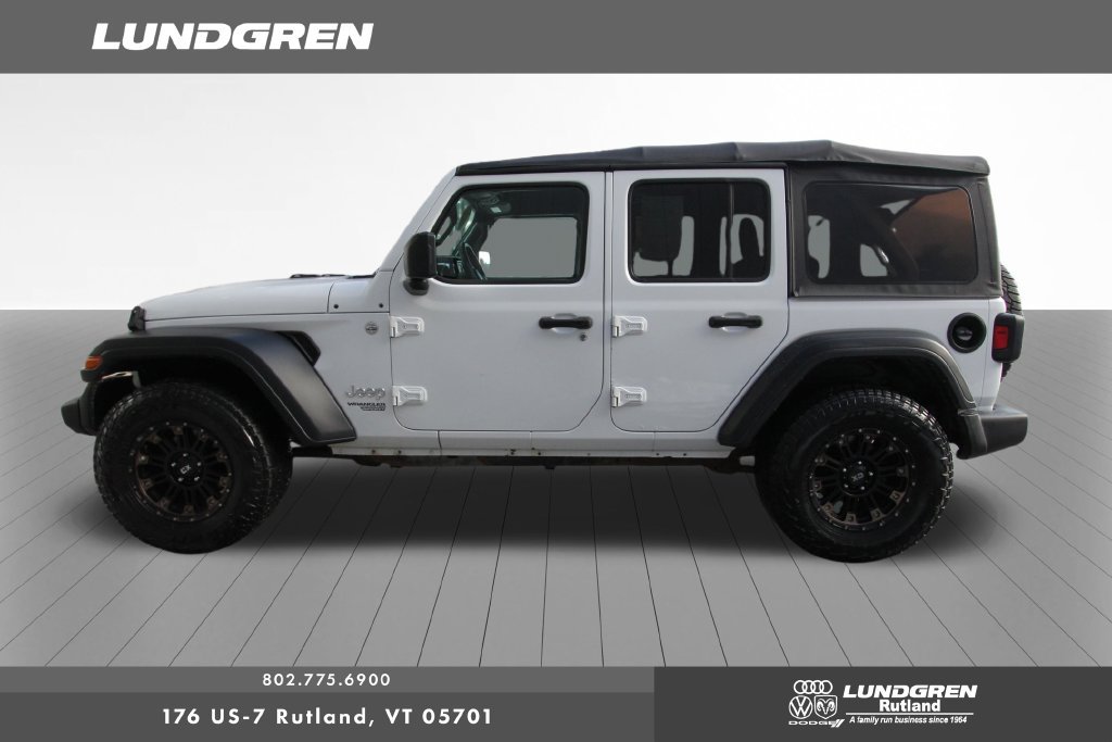 Used 2018 White Jeep Unlimited Sport S image 33