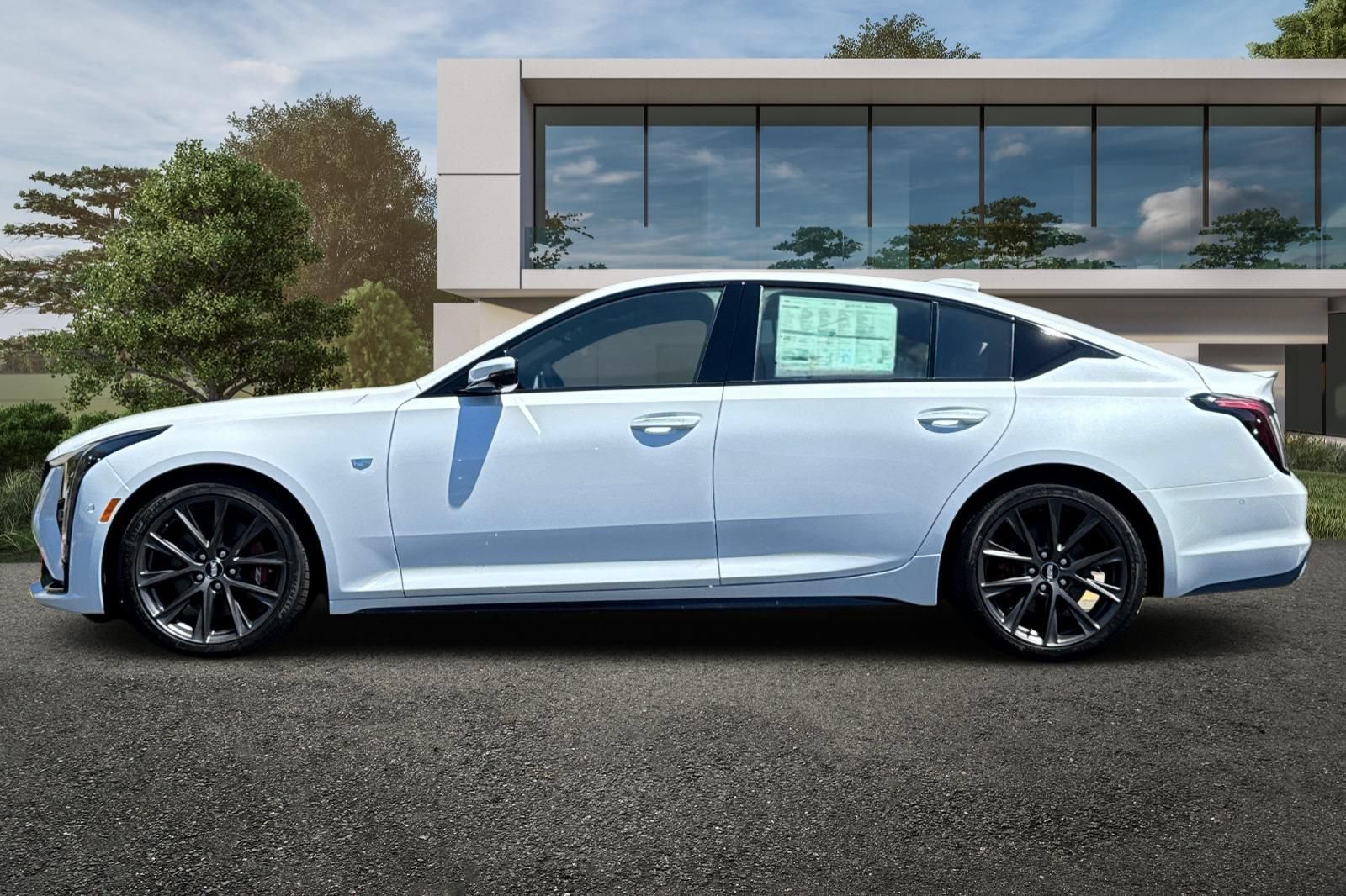 New 2026 Vibrant White Tricoat Cadillac Sport image 7