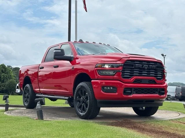 New 2026 Flame Red Clear-Coat Exterior Paint RAM Tradesman image 1
