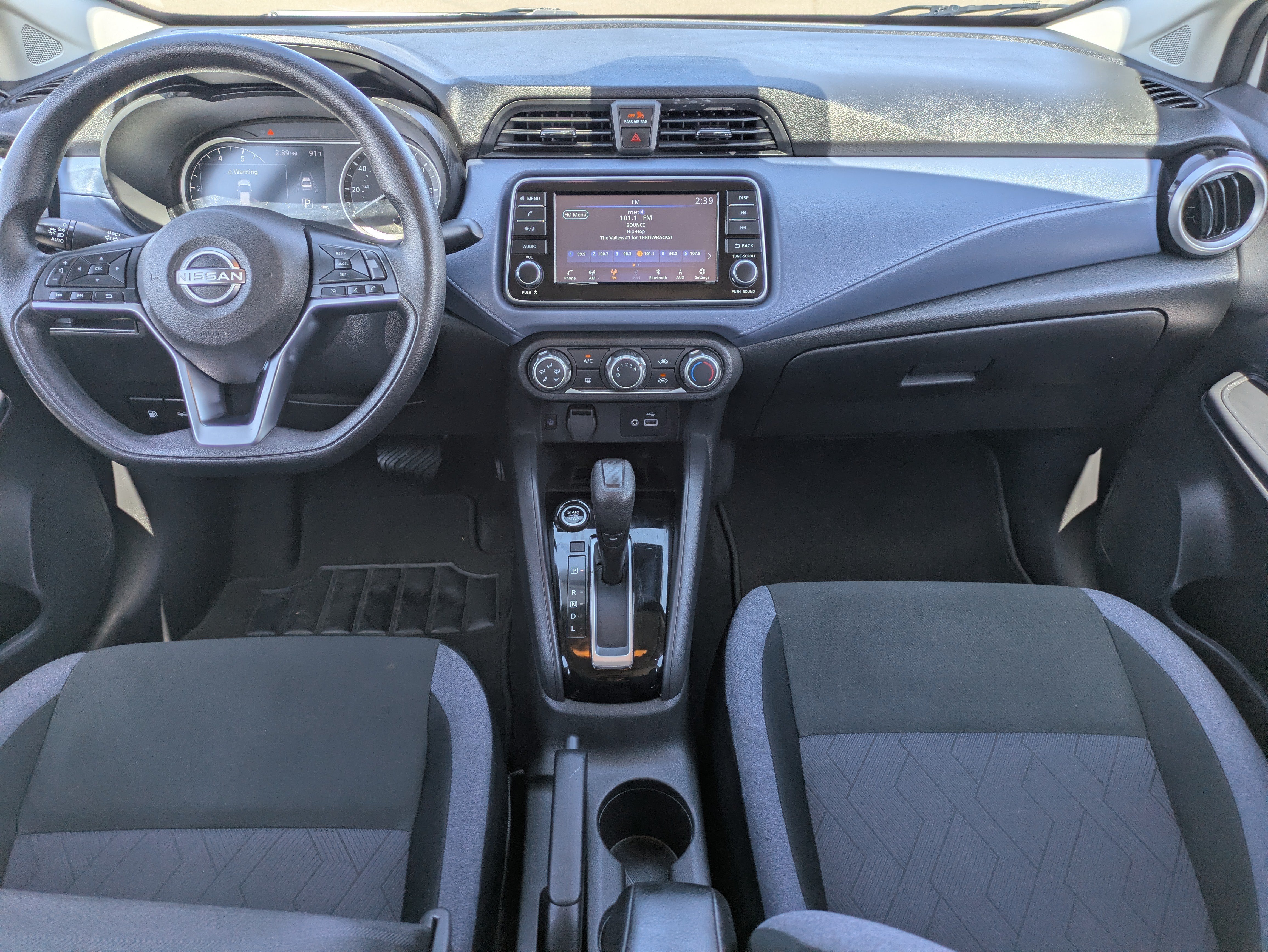 Used 2024 Aspen White Tricoat Nissan SV image 14