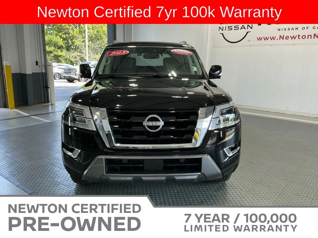 Certified Used 2023 Super Black Nissan SL image 28