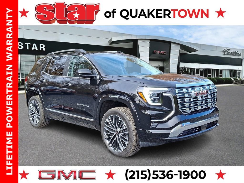 Black (Ebony Twilight Metallic) 2026 GMC Terrain Denali AWD SUV / Crossover Four-Wheel Drive