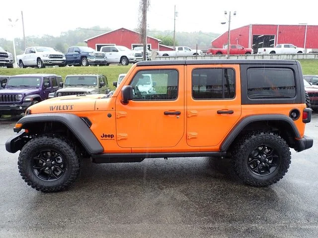 New 2026 Orange Jeep Willys image 2