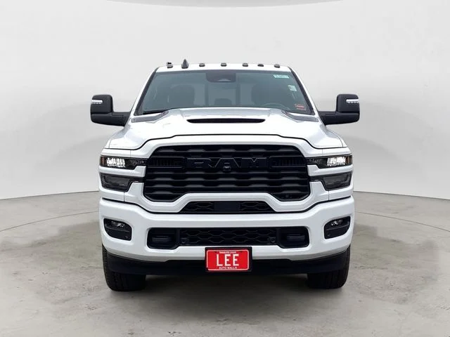 New 2026 Bright White Clearcoat Ram BLACK EXPRESS CREW CAB 4X4 8