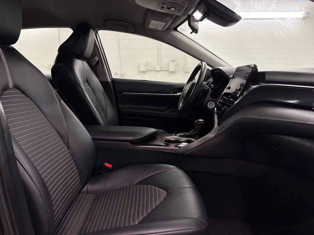 Certified Used 2022 Black Toyota SE image 28
