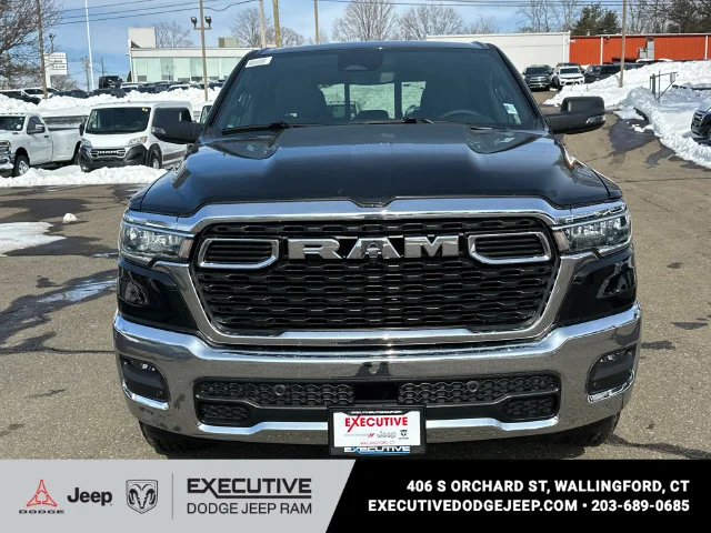 New 2026 Diamond Black Crystal Pearl-Coat Exterior Paint RAM Big Horn/Lone Star image 6