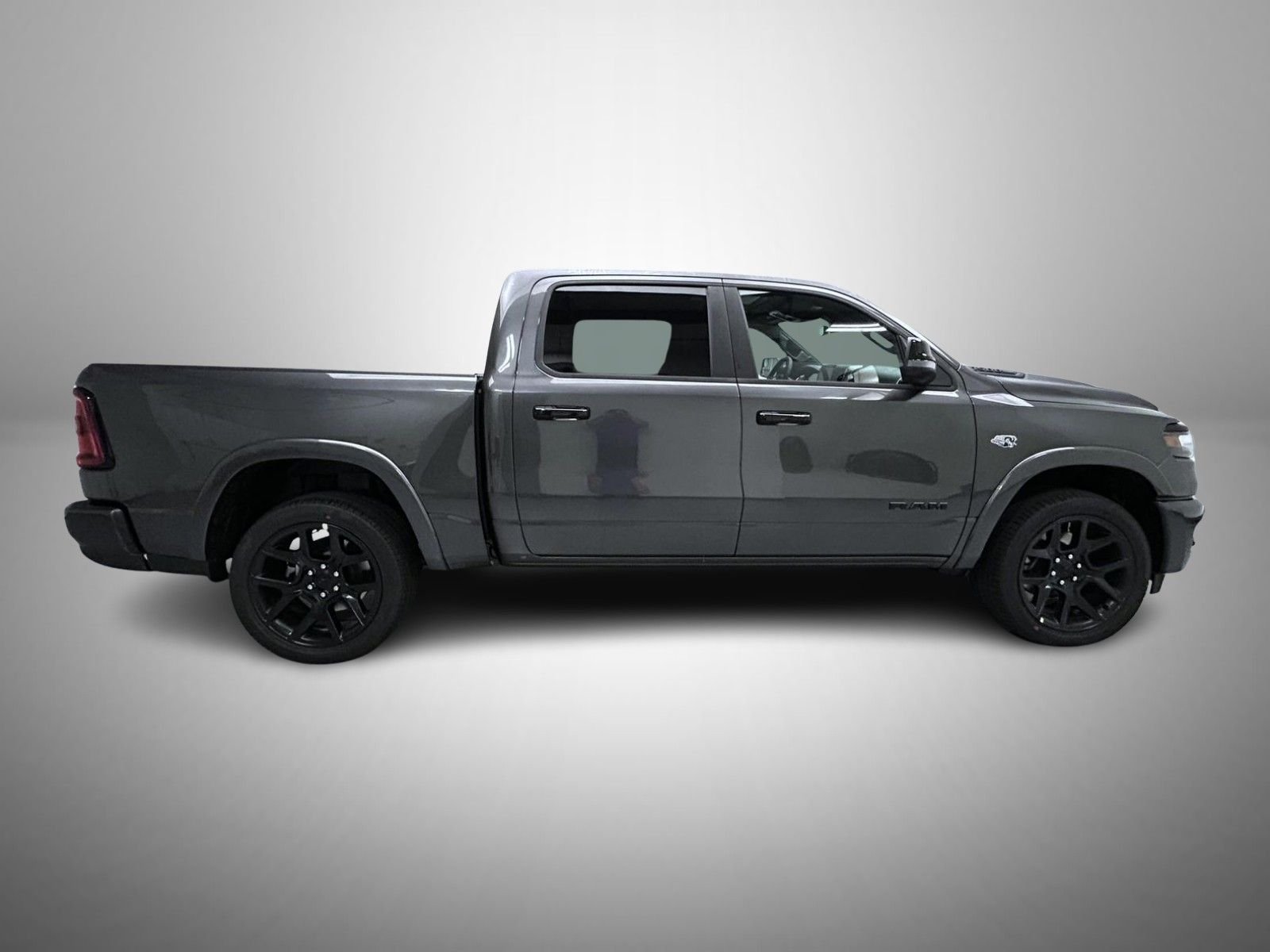 New 2026 Granite Crystal Metallic Clear-Coat Exterior Paint RAM Laramie image 4