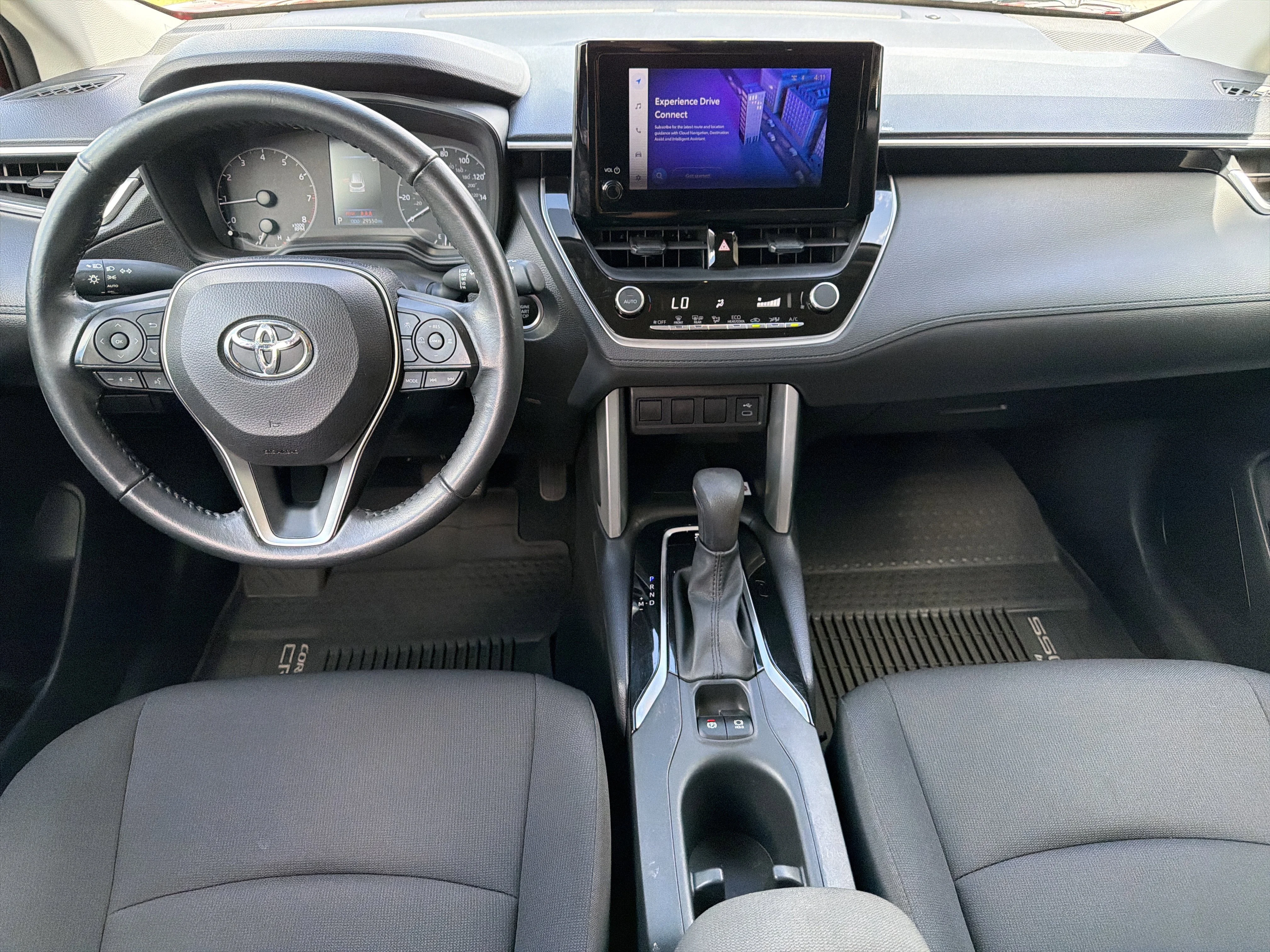 Used 2023 Barcelona Red Metallic Toyota LE image 14