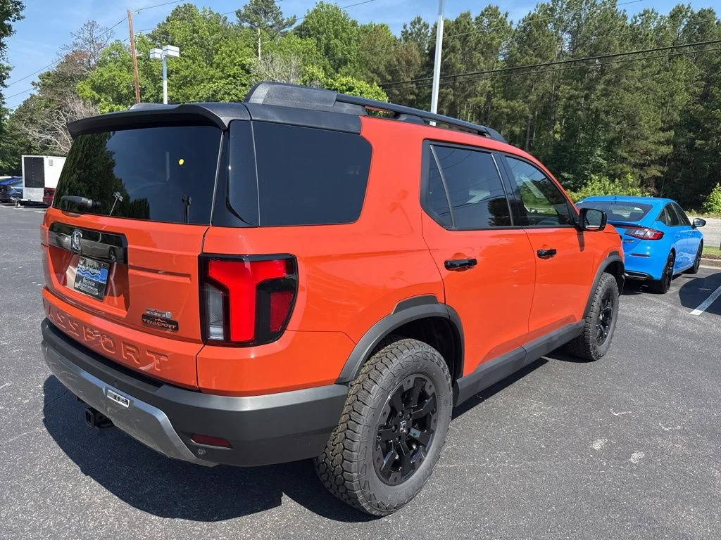 New 2026 Sunset Orange Honda TrailSport Elite image 3