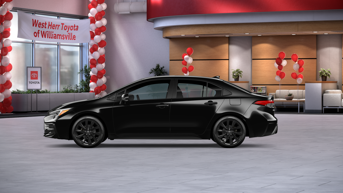 New 2026 Midnight Black Metallic Toyota SE image 4