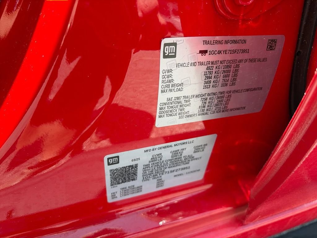 Used 2025 Red Chevrolet ZR2 image 29