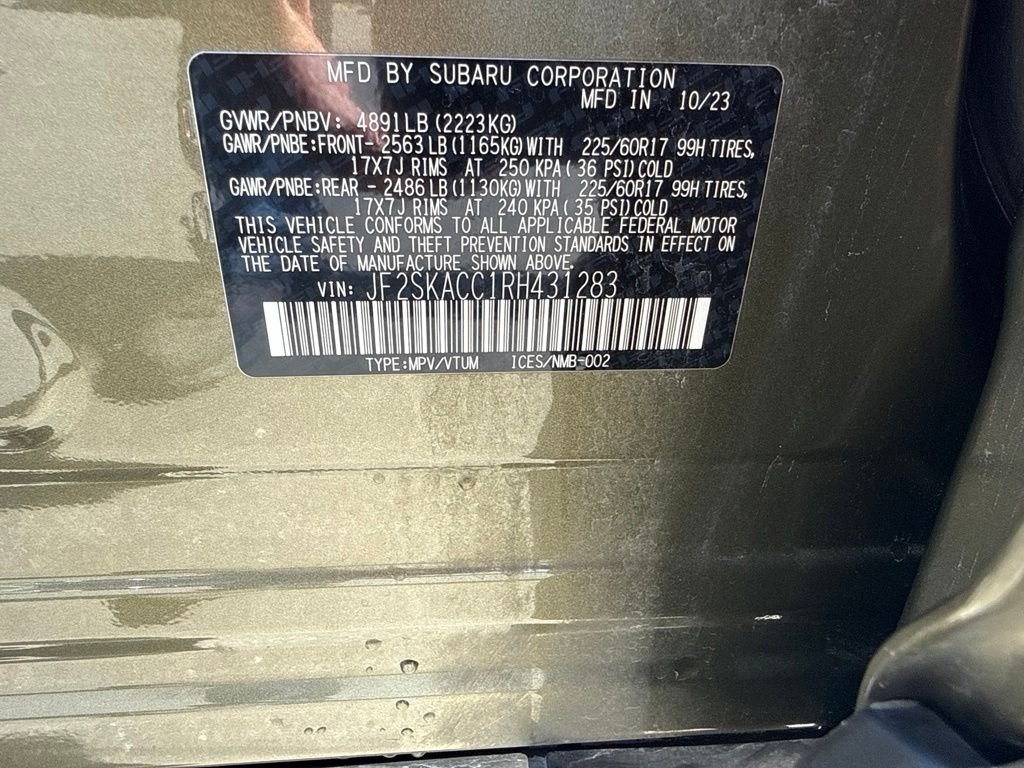 Used 2024 Brown Subaru Premium image 22